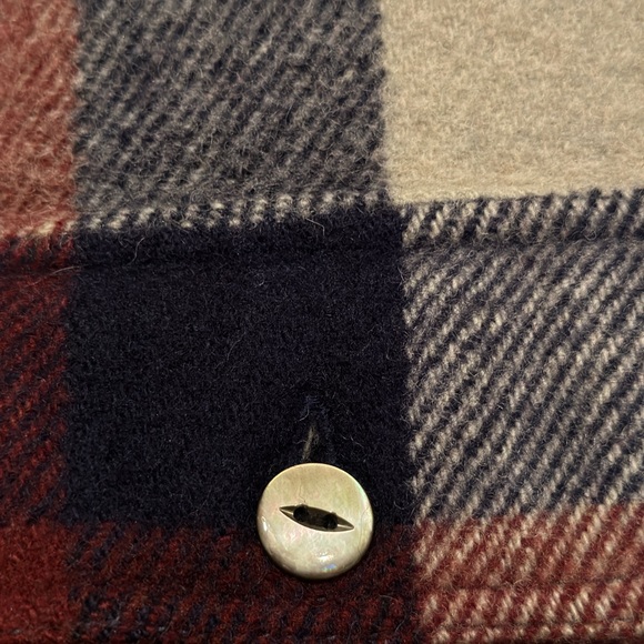 Vintage Bape Quarter-zip Flannel - Picture 6 of 8